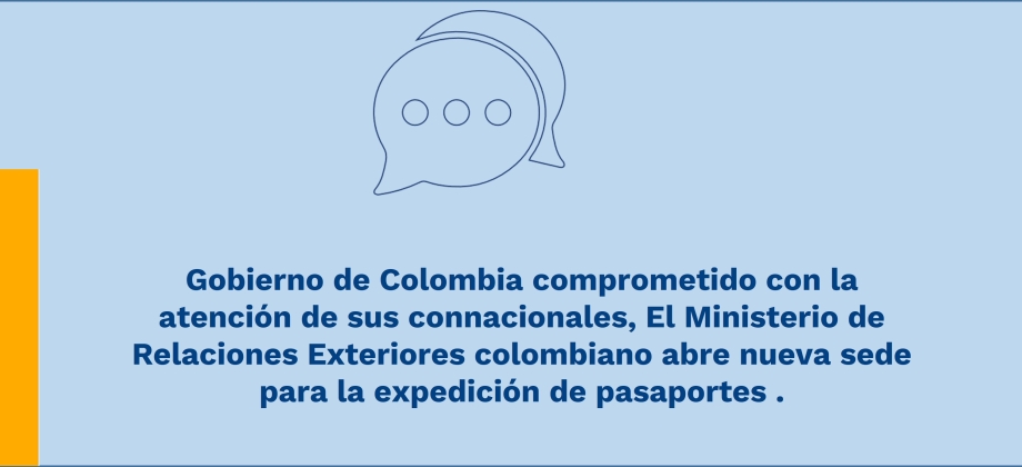 Gobierno de Colombia comprometido con la atención de sus connacionales