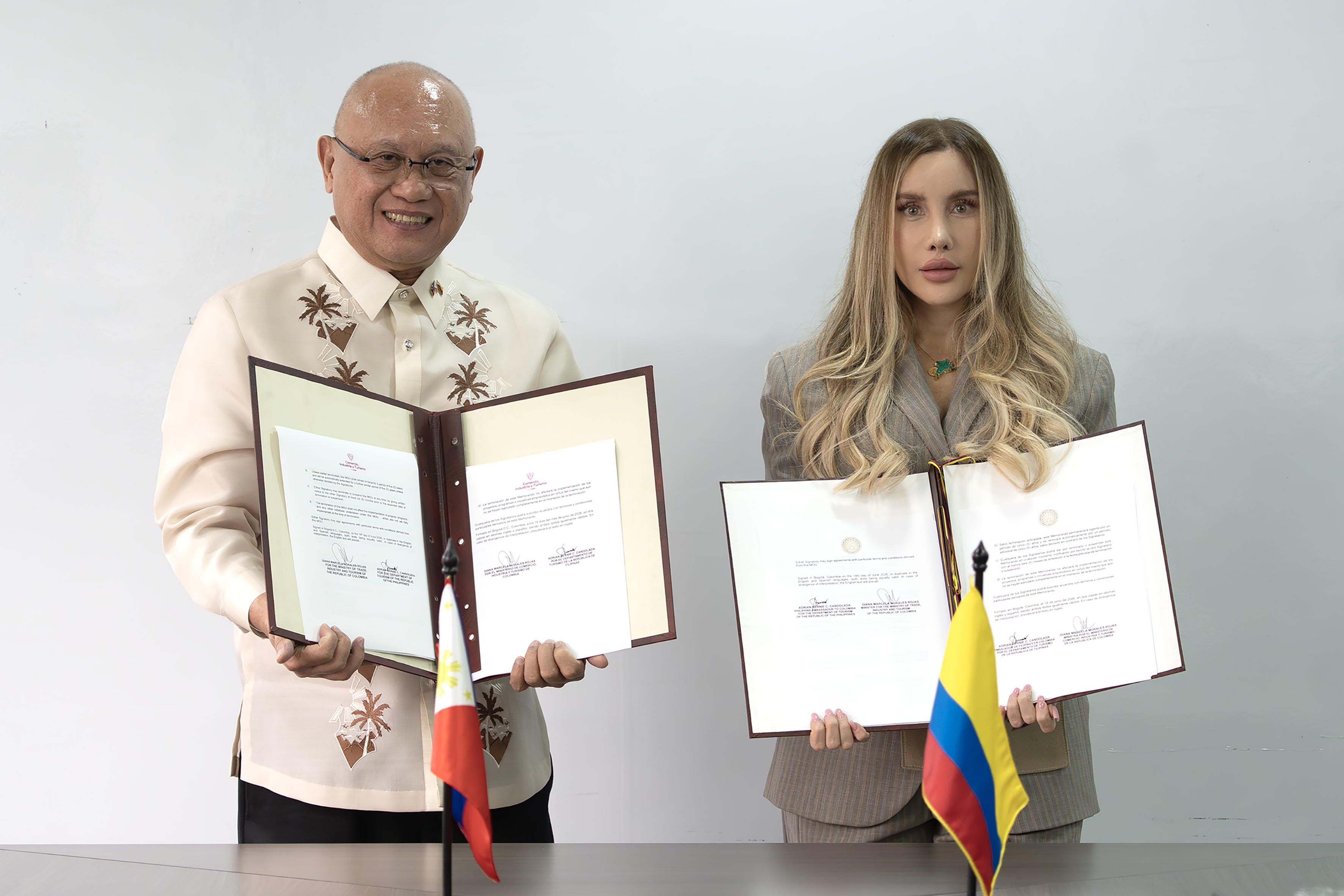 Colombia y Filipinas fortalecen su relación bilateral con la firma de un Memorando de Entendimiento sobre Cooperación en Turismo