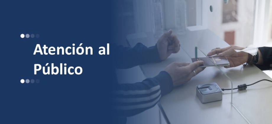 Embajada de Colombia en Filipinas y su sección consular no tendrán atención al público el 9 de abril de 2025