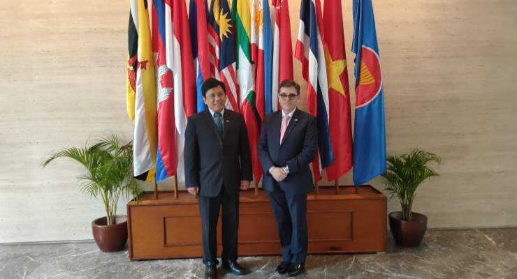 Embajador de Colombia visitó al Representante Permanente de Filipinas ante ASEAN